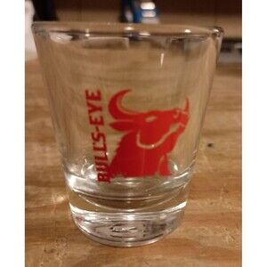 BULLS EYE Shot Glass, Souvenir Shot Glasses, Shot Glass Collections, #2